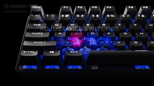 SteelSeries Apex Pro TKL Wireless Gen 3 - Wireless Gaming Keyboard